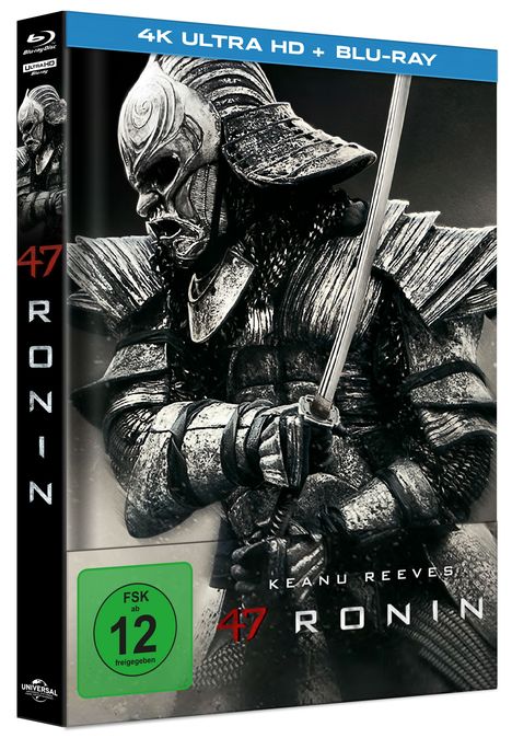 47 Ronin (Ultra HD Blu-ray &amp; Blu-ray im Mediabook), 1 Ultra HD Blu-ray und 1 Blu-ray Disc