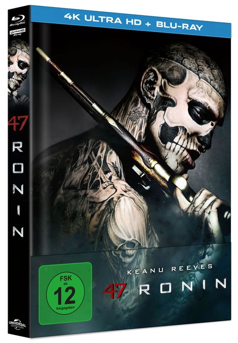 47 Ronin (Ultra HD Blu-ray &amp; Blu-ray im Mediabook), 1 Ultra HD Blu-ray und 1 Blu-ray Disc