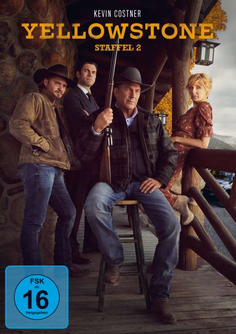 Yellowstone Staffel 2, 4 DVDs