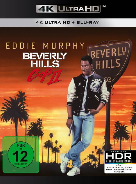 Beverly Hills Cop 2 (Ultra HD Blu-ray &amp; Blu-ray), 1 Ultra HD Blu-ray und 1 Blu-ray Disc