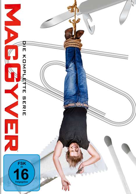 MacGyver (Komplette Serie), 27 DVDs