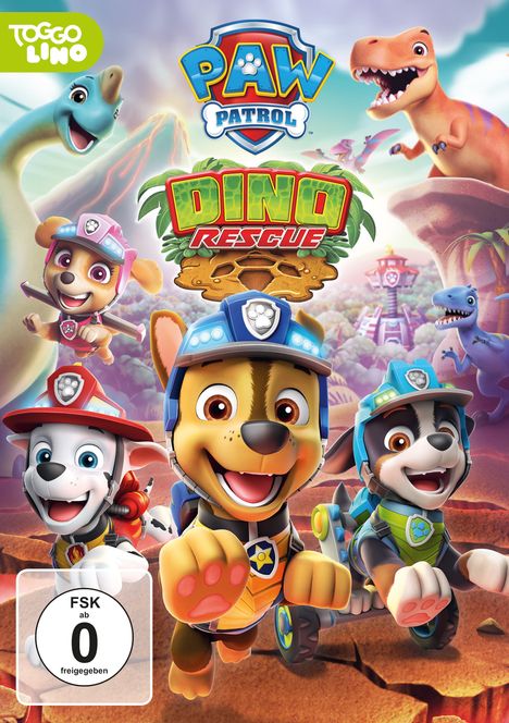 PAW Patrol: Dino Rescue, DVD