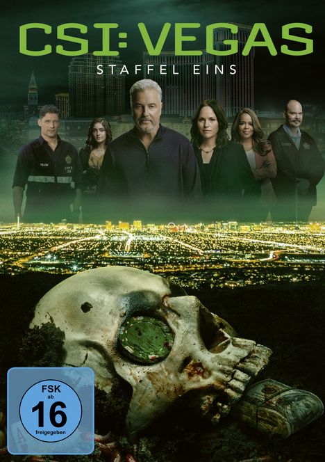 CSI Vegas Staffel 1, 4 DVDs