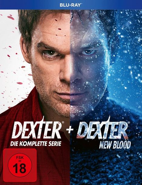 Dexter (Komplette Serie inkl. New Blood) (Blu-ray), 39 Blu-ray Discs