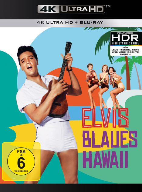 Blue Hawaii - Blaues Hawaii (Ultra HD Blu-ray &amp; Blu-ray), 1 Ultra HD Blu-ray und 1 Blu-ray Disc