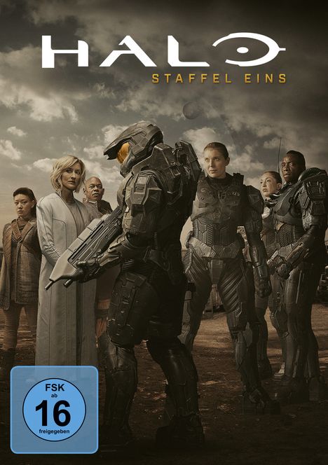 Halo Staffel 1, 5 DVDs