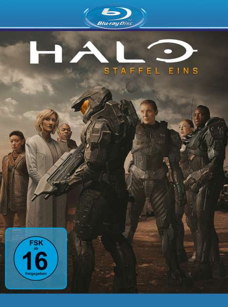 Halo Staffel 1 (Blu-ray), 5 Blu-ray Discs