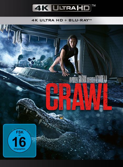 Crawl (2019) (Ultra HD Blu-ray &amp; Blu-ray), 1 Ultra HD Blu-ray und 1 Blu-ray Disc