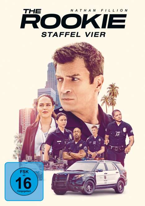The Rookie Staffel 4, 4 DVDs