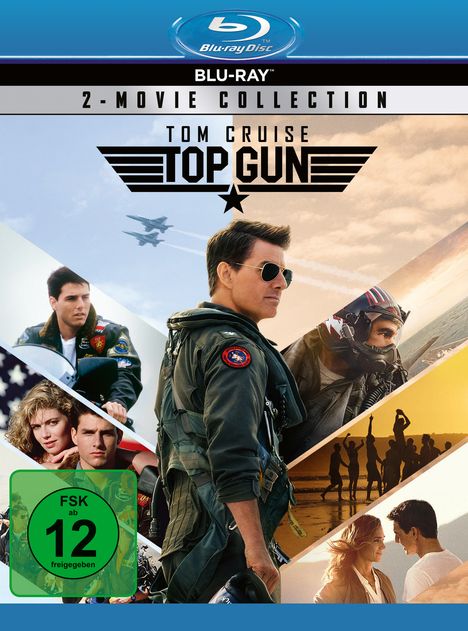 Top Gun 1 &amp; 2 (Blu-ray), 2 Blu-ray Discs
