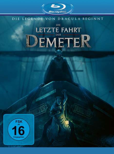Die letzte Fahrt der Demeter (Blu-ray), Blu-ray Disc