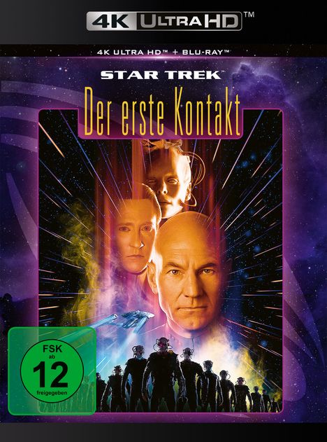 Star Trek VIII: Der erste Kontakt (Ultra HD Blu-ray &amp; Blu-ray), 1 Ultra HD Blu-ray und 1 Blu-ray Disc