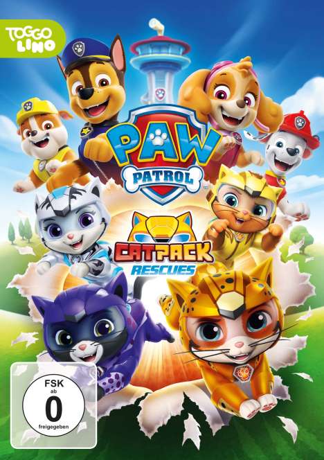 PAW Patrol: Cat Pack Rescues, DVD