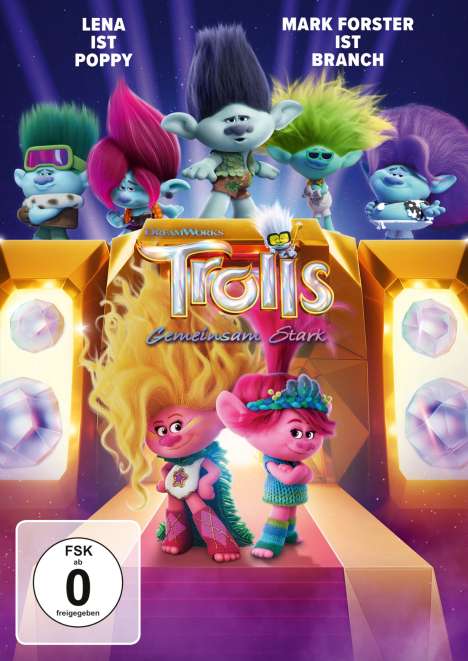Trolls - Gemeinsam stark, DVD
