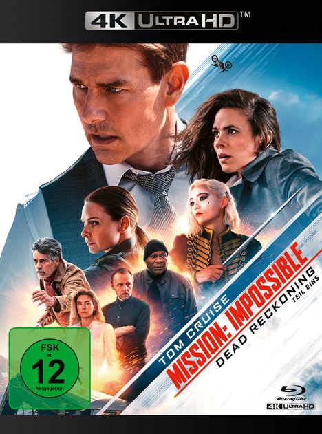 Mission: Impossible 7 - Dead Reckoning Teil Eins (Ultra HD Blu-ray &amp; Blu-ray), 1 Ultra HD Blu-ray und 1 Blu-ray Disc