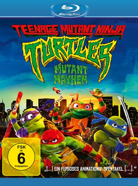 Teenage Mutant Ninja Turtles: Mutant Mayhem (Blu-ray), Blu-ray Disc