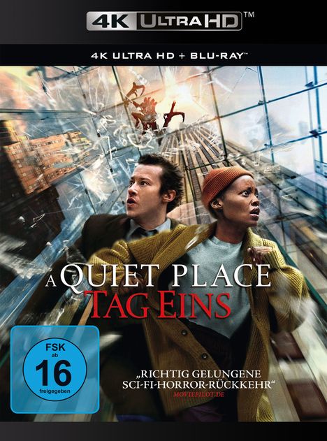 A Quiet Place: Tag Eins (Ultra HD Blu-ray &amp; Blu-ray), 1 Ultra HD Blu-ray und 1 Blu-ray Disc