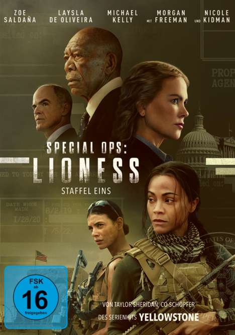 Special Ops: Lioness Staffel 1, 3 DVDs
