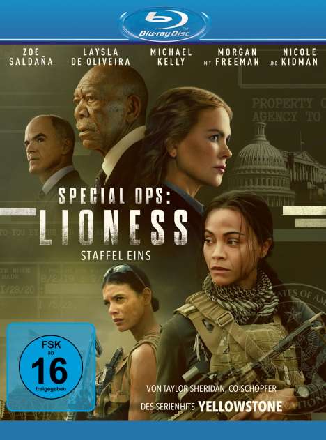 Special Ops: Lioness Staffel 1 (Blu-ray), 3 Blu-ray Discs