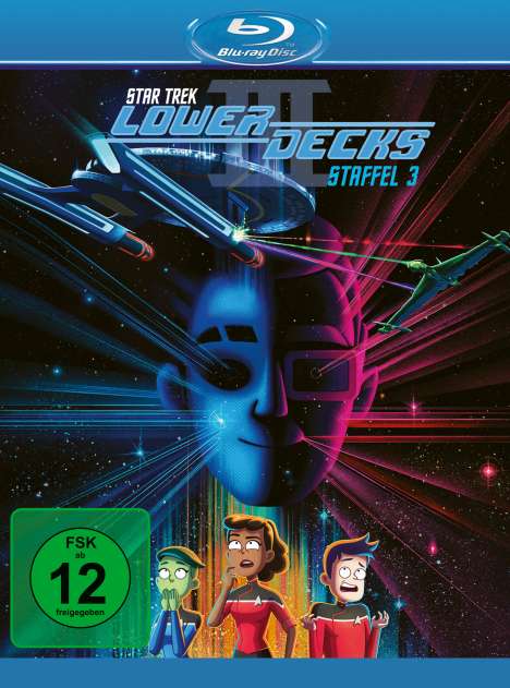 Star Trek Lower Decks Staffel 3 (Blu-ray), 2 Blu-ray Discs