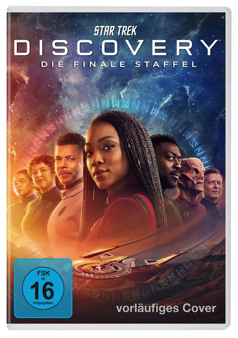 Star Trek Discovery Staffel 5 (finale Staffel), 5 DVDs