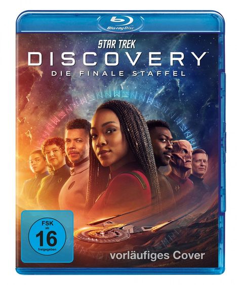 Star Trek Discovery Staffel 5 (finale Staffel) (Blu-ray), 4 Blu-ray Discs