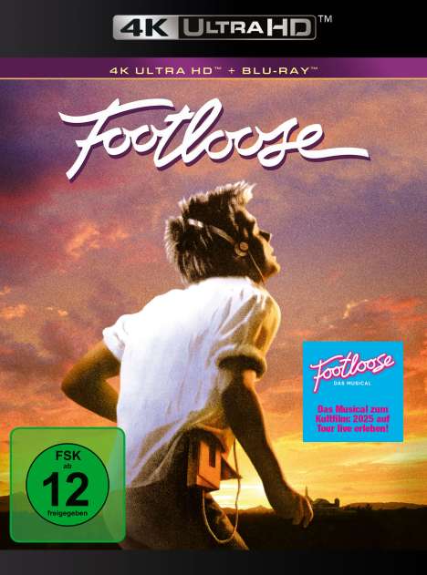 Footloose (1984) (Ultra HD Blu-ray &amp; Blu-ray), 1 Ultra HD Blu-ray und 1 Blu-ray Disc