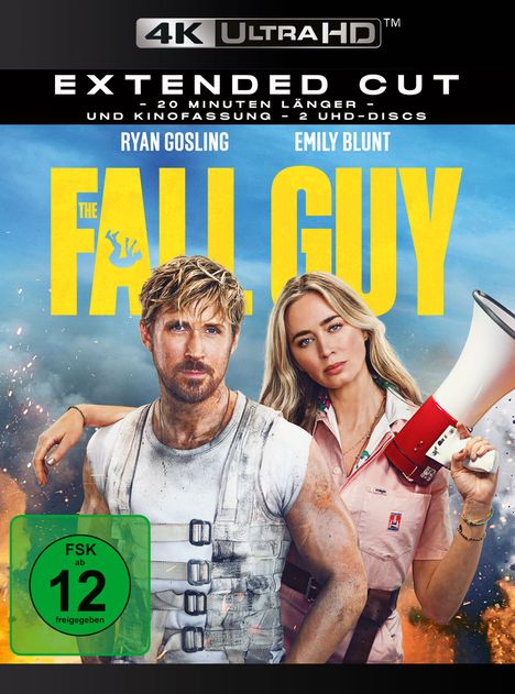 The Fall Guy (2024) (Ultra HD Blu-ray &amp; Blu-ray), 1 Ultra HD Blu-ray und 1 Blu-ray Disc