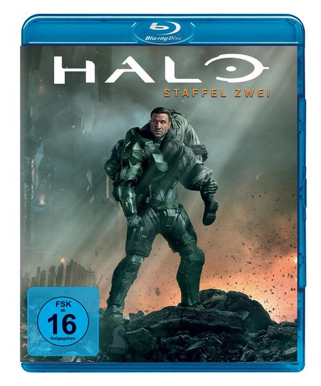 Halo Staffel 2 (Blu-ray), 4 Blu-ray Discs