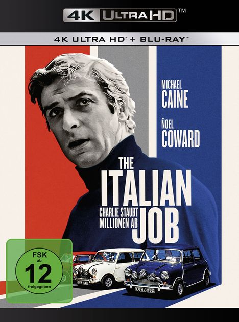 The Italian Job - Charlie staubt Millionen ab (Ultra HD Blu-ray &amp; Blu-ray), 1 Ultra HD Blu-ray und 1 Blu-ray Disc