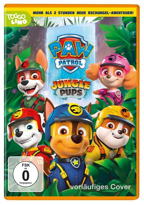 PAW Patrol: Jungle Pups, DVD