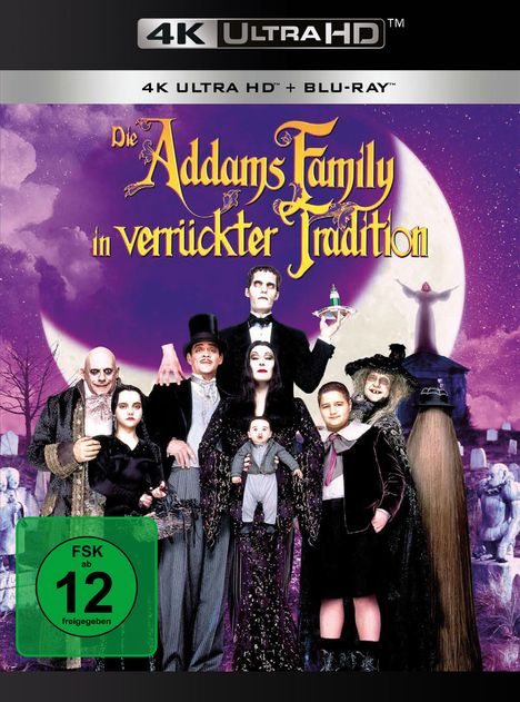 Die Addams Family in verrückter Tradition (Ultra HD Blu-ray &amp; Blu-ray), 1 Ultra HD Blu-ray und 1 Blu-ray Disc