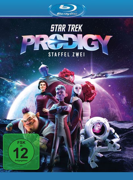 Star Trek: Prodigy Staffel 2 (Blu-ray), 3 Blu-ray Discs