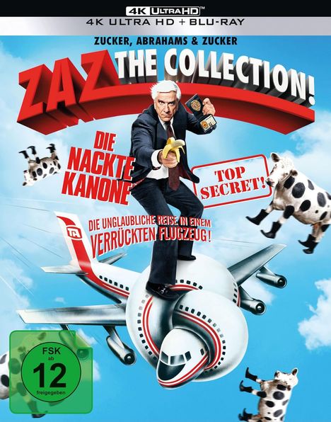 ZAZ - The Collection! (Collector's Edition) (Ultra HD Blu-ray &amp; Blu-ray im Digipack), 3 Ultra HD Blu-rays und 3 Blu-ray Discs