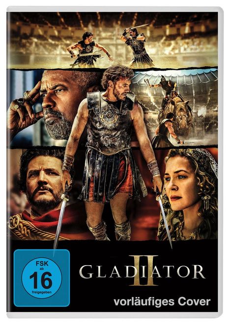 Gladiator II, DVD