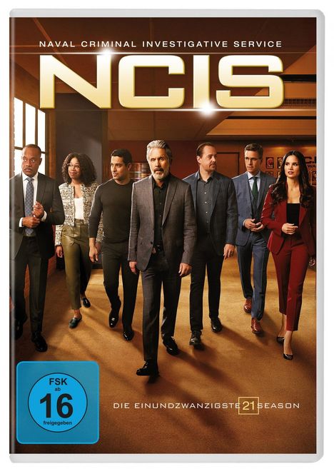 Navy CIS Staffel 21, 4 DVDs