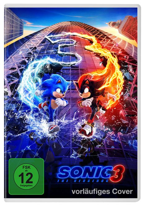 Sonic the Hedgehog 3, DVD