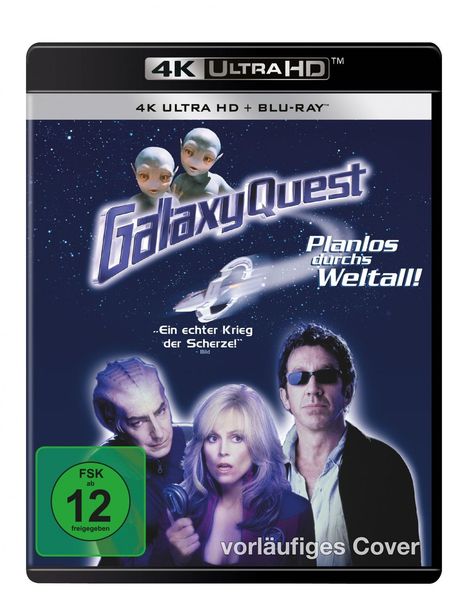 Galaxy Quest - Planlos durchs Weltall (Ultra HD Blu-ray &amp; Blu-ray), 1 Ultra HD Blu-ray und 1 Blu-ray Disc