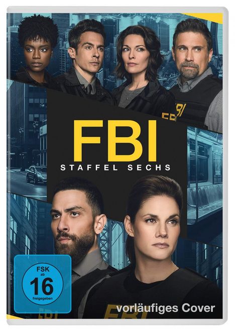FBI Staffel 6, 4 DVDs