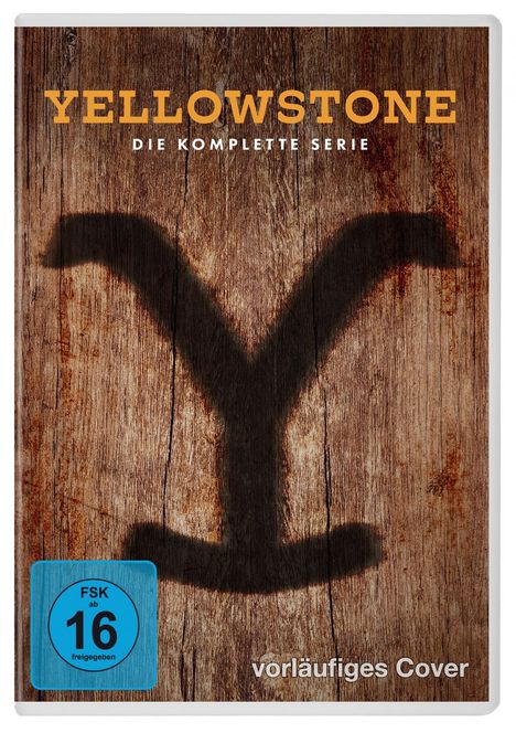 Yellowstone (Komplette Serie), 24 DVDs