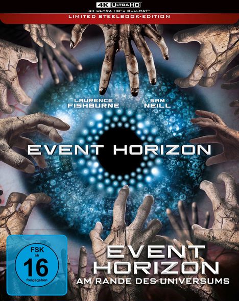 Event Horizon (Ultra HD Blu-ray & Blu-ray im Steelbook), 1 Ultra HD Blu-ray und 1 Blu-ray Disc