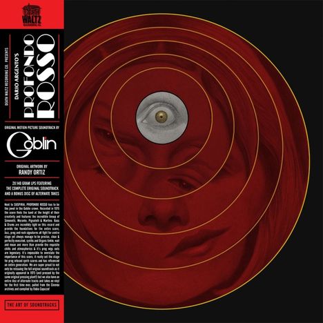 OST/Goblin: Filmmusik: Profondo Rosso (Aka Deep Red) (Limited-Edition), 2 LPs