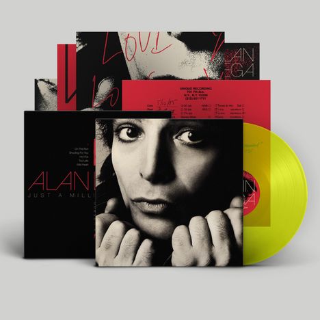 Alan Vega: Just A Million Dreams (remastered) (Limited Edition) (Neon Yellow Vinyl), LP