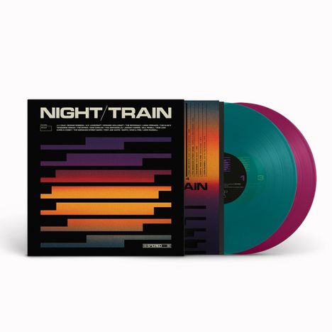 Night Train: Transcontinental Landscapes 1968 - 2019 (Transparent Petrol + Magenta Sky Vinyl), 2 LPs