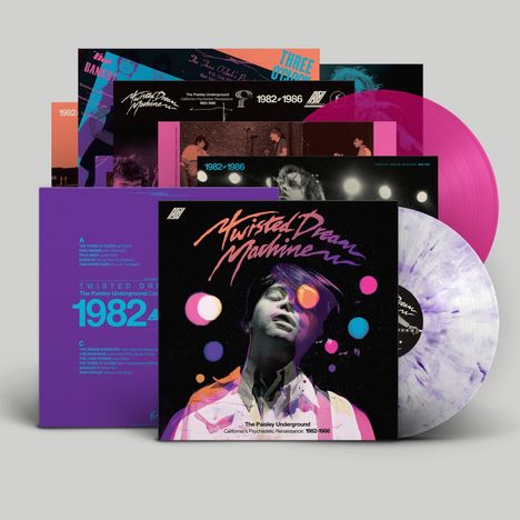 Twisted Dream Machine / The Paisley Underground 1982 - 1986 (Limited Edition) (Electric Balloon Vinyl), 2 LPs