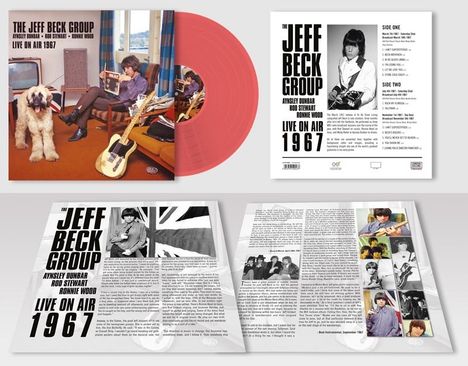 Jeff Beck: Live On Air 1967 (180g) (Limited-Numbered-Edition) (Red Vinyl), LP