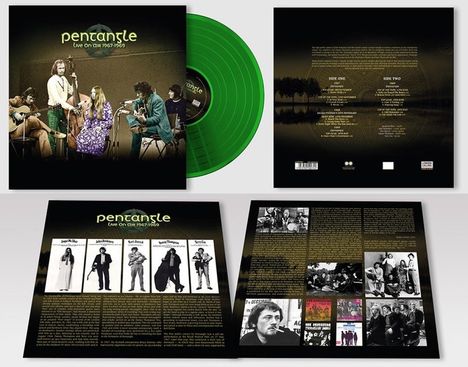 Pentangle: Live On Air 1967 - 1969 (180g) (Limited Handnumbered Edition) (Green Vinyl), LP