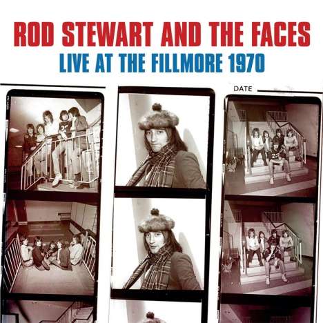 Rod Stewart &amp; The Faces: Live At The Fillmore (remastered) (Limited Handnumbered Edition) (White Vinyl) (+Postcards) (+Poster), 3 LPs