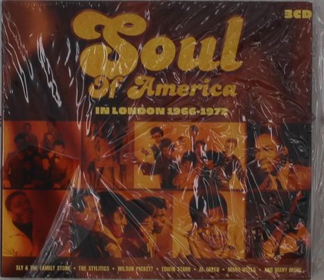 Soul Of America In London 1966 - 1972, 3 CDs