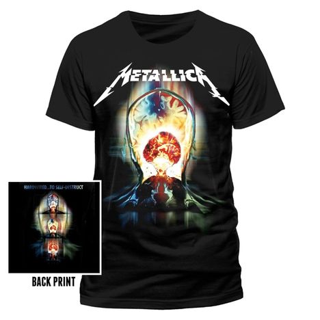 Metallica: Exploded (T-Shirt,Schwarz,Größe S), T-Shirt